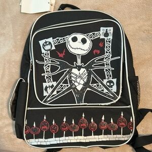 Disney Tim Burtons A Nightmare before Christmas backpack never used tags on
